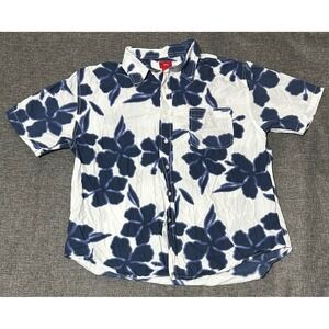 Mossimo Men's L Floral Short Sleeve Shirt